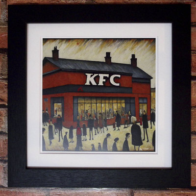 Lowry - Single Picture Frame Print on Giclée