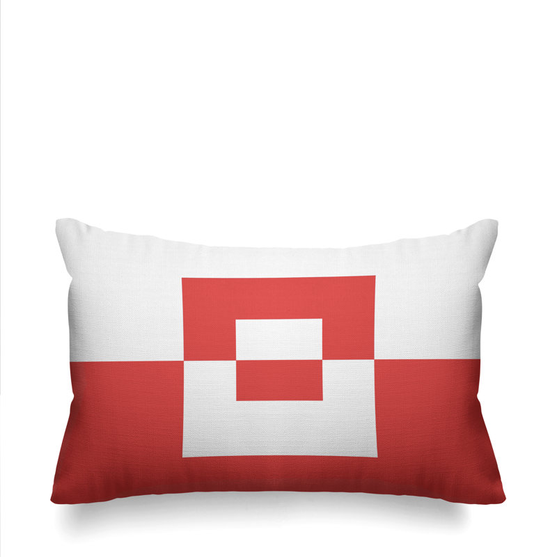 Coussin lombaire intérieur / extérieur Luella, Corail