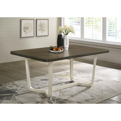 Table de salle à manger rectangulaire Nena