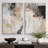 Grunge Abstract Paint Stroke Effect Organic Modern Artwork On Canvas 2 Pieces Print Wall Art-87607405-87607403-119400604
