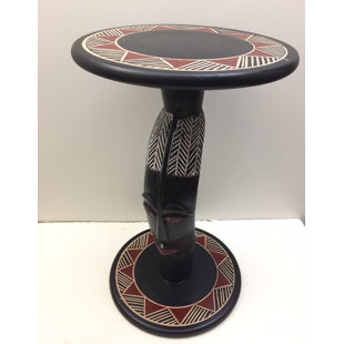 Akuaba Solid Wood End Table