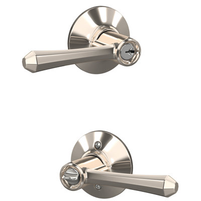 Dempsey Keyed Entry Lever with Plymouth Trim
