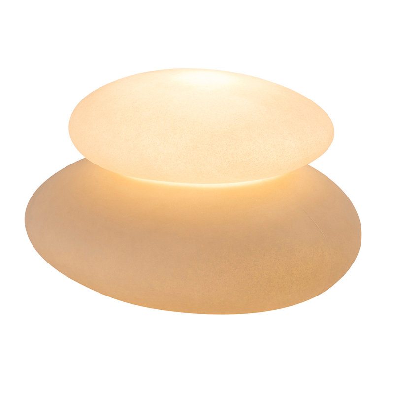Asta Solar Indoor / Outdoor Lamp, Sand, 22cm H x 39cm W x 29cm D