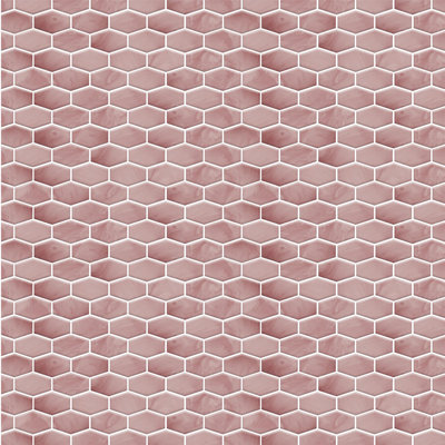 Carrelage mosaïque auto-adhésif en aluminium 34 po x 110 po