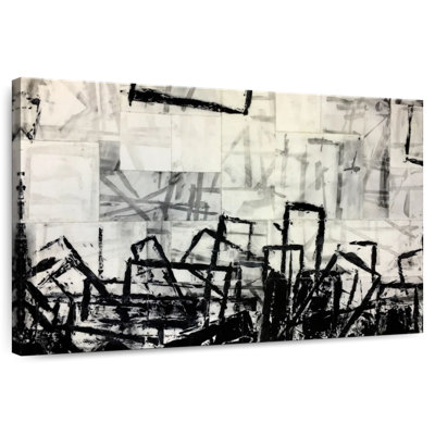 Avery Black And White Abstract