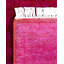 Tapis de couloir unique noué à la main Fine Vibrance - rose, 2 pi 9 po x 4 pi 3 po