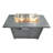 Steel Propane Outdoor Fire Pit Table With Lid