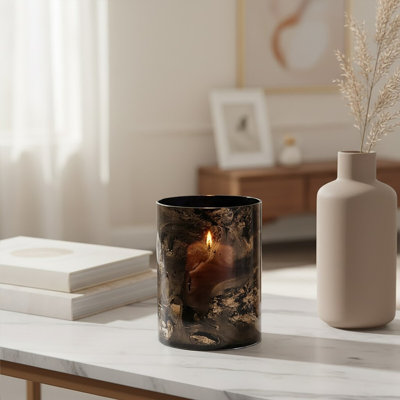 Marble Tabletop Tealight Holder