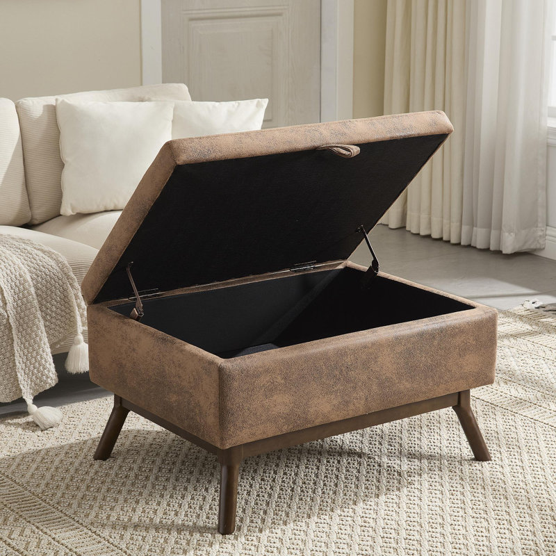 Banc de rangement Mid-Century