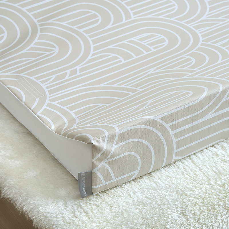 Anti-Roll Changing Mat - Melbourne, Beige