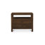 Table de chevet Tide brun foncé