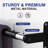 24" Wall Mounted Towel Bar in Matte Black with Installation Hardware