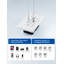 Prise quadruple inviolable standard de 20 ampères-74708433-74708432