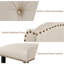 104cm H Tufted Polyester Blend Upholstered Side Chair-1467567065