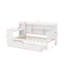 Lit de jour en bois avec 3 tiroirs, ports USB et bureau-292009041-292009042