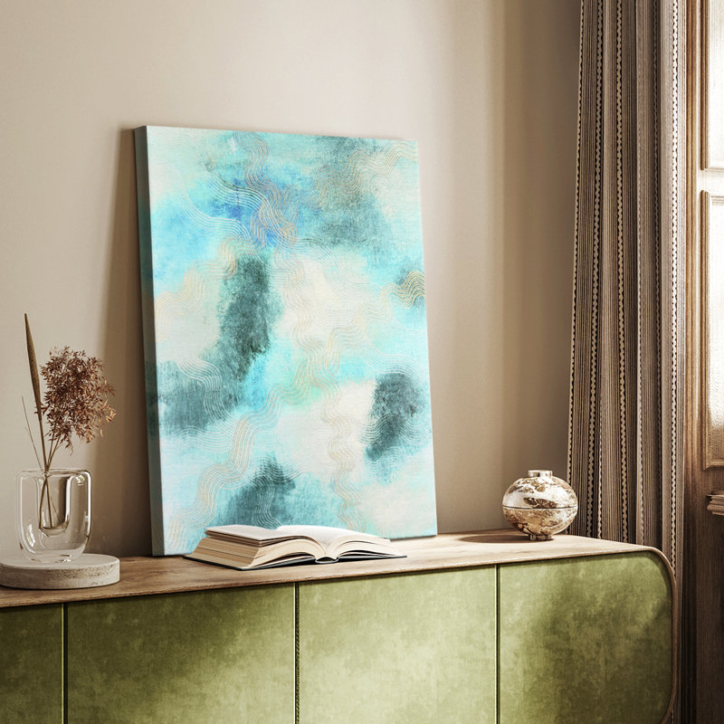 Blue Shift II - galerie sur mesure, H 27 po x l 18 po