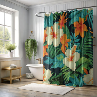Classic Island Views - 1 Piece Standard Shower Curtain