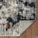 Abstract Textured High-Low Pile Area Rug