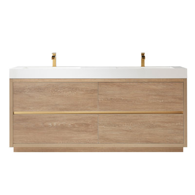 Ensemble de meuble-lavabo double 72 po Beira