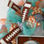 Couronne de football Miami Dolphins