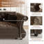 Canapé-lit Chesterfield surdimensionné de 83,8 po-1329216500