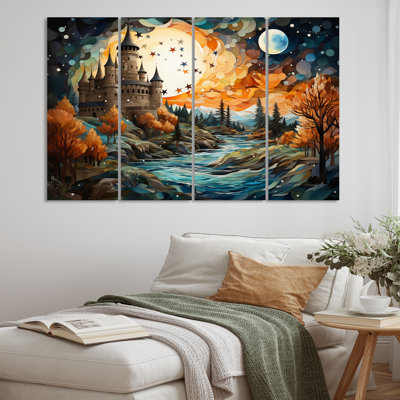 Rustic Buildings & Architecture Wall Decor on Metal