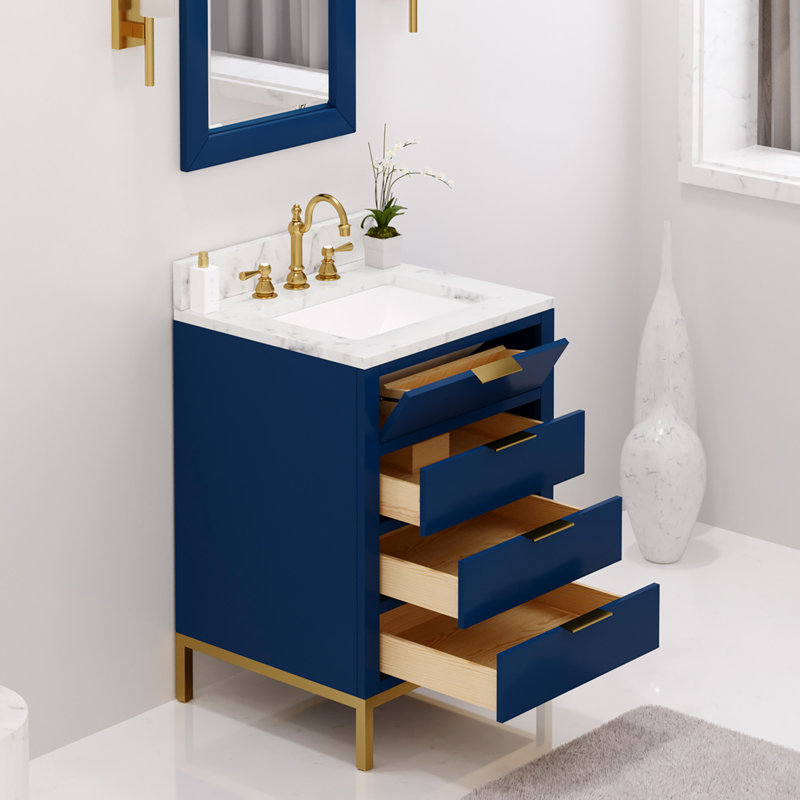30'' W Single Vanity, Monarch Blue, 24", No