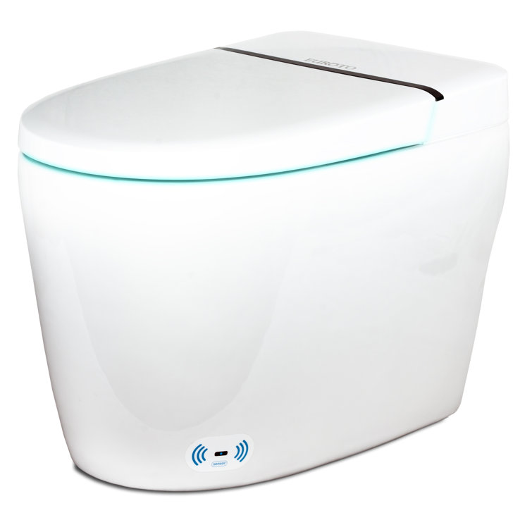 Euroto Newest Elongated Tankless Smart Toilet with Dual-Flush