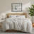 Linen-cotton-rayon Duvet 3 Piece Set