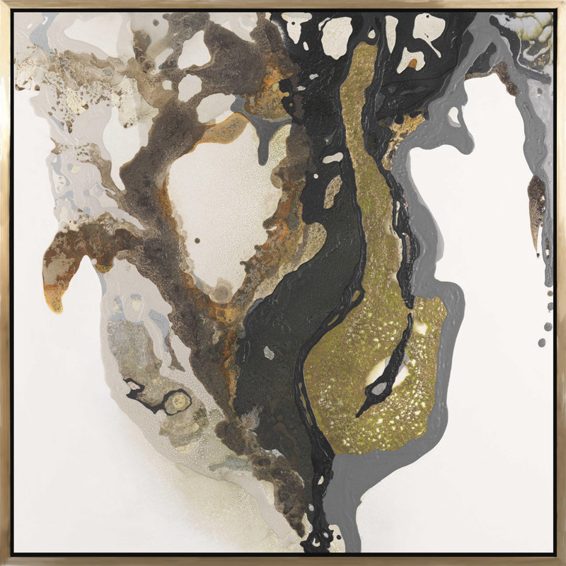 Pour It On Painting, 36" H x 36" W