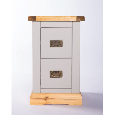 Pittsford 35cm W Plywood / Laminate Board Bedside Table