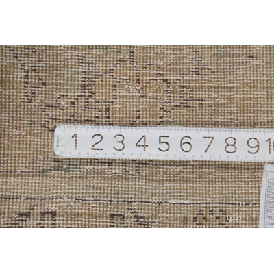 Tapis traditionnel géométrique rétro 8 x 11