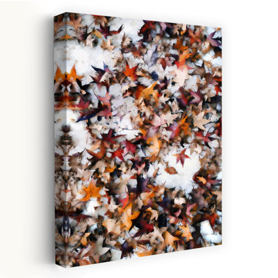 Art contemporain contemporain d'automne