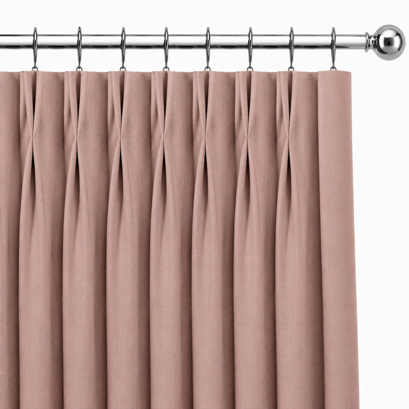 Solid Linen Look | Linati Fabric, Mauve