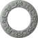 Ribbon with Bow 12.25" H x 12.25" W x 0.875" D Ceiling Medallion