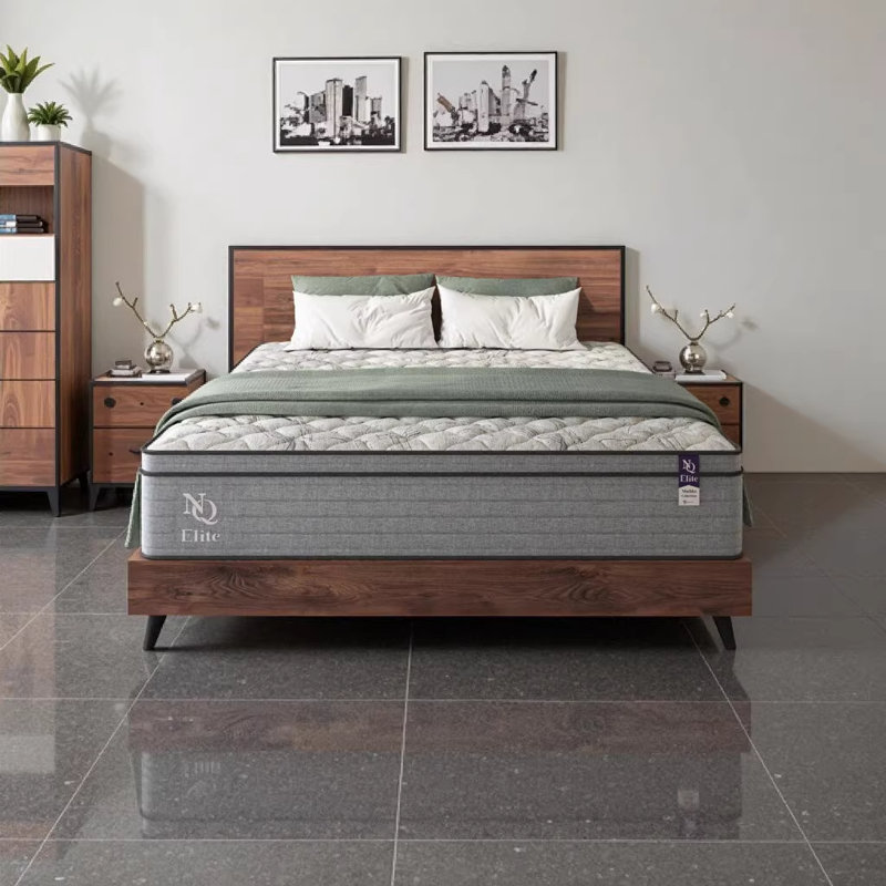 NapQueen Elite Series Machka 12 Inch Full Size Cooling Gel Memory Foam Hybrid Mattress, CertiPUR-US Certified, Made in USA
