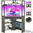 Meridel 29.5'' W Corner Computer Desk with Storage, Power Outlets and LED Lights-928378705