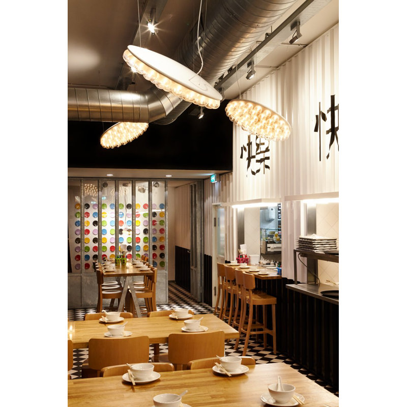 Prop Light LED Chandelier, Round Single, 2700K (Soft White)