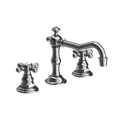 Chesterfield Widespread Bathroom Faucet with Drain Assembly