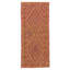 Tapis mauve noué à la main de conception unique 2 pi 7 po x 6 pi 3 po Jock