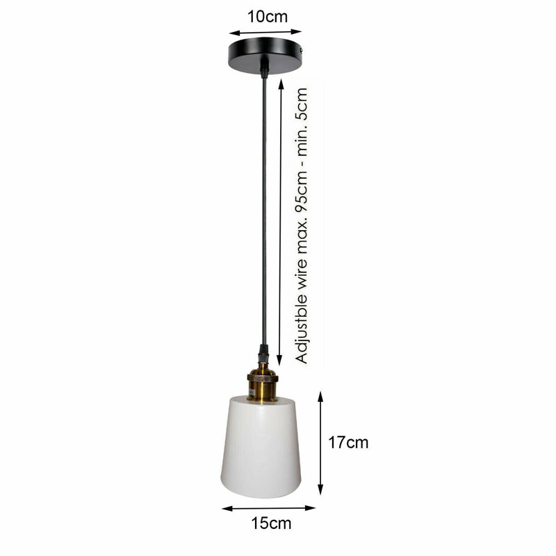 Kaing 1 - Light Black Pendant