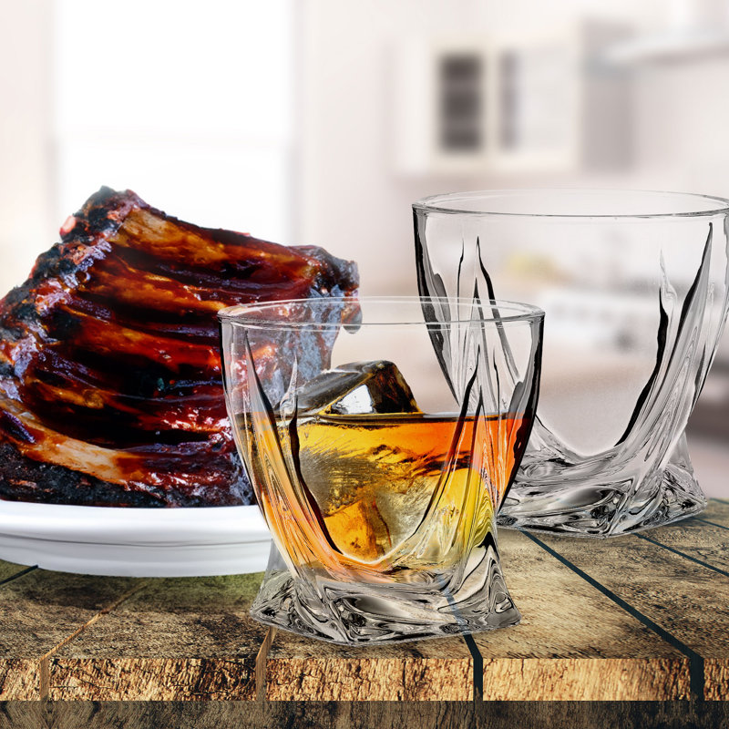 Andrejs 13.4oz. Handmade Crystal Whiskey Glass, 2