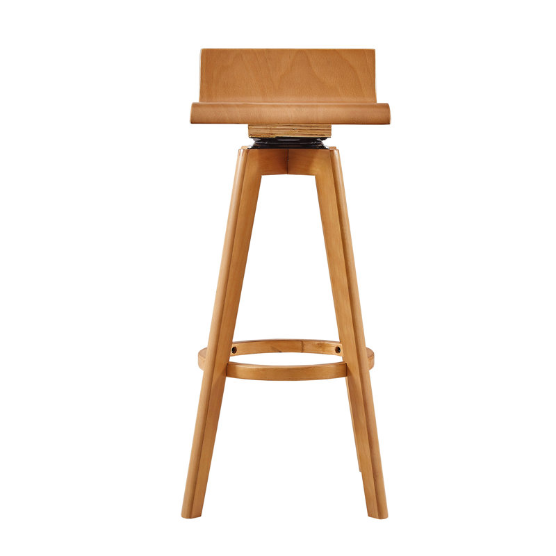 Dery Swivel Counter Stool, Bar Stool (29” Seat Height), Natural