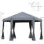 Ahsley 3m x 3m Steel Patio Gazebo-1471510740
