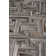 Natural Hide Cowhide Geometric Area Rug in Gray