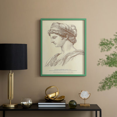 WOMEN Series dxcvii - reproduction encadrée de qualité supérieure - prête à être accrochée - aucun clou requis