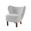 Fauteuil d'appoint en sherpa Teddy