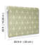 Alma Moss Diamond Floral Wallpaper-978502914