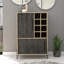 Etherton low 2 door Bar Cabinet