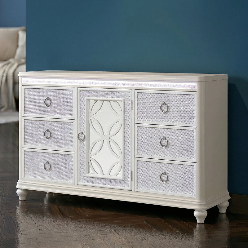 Ankara Dresser White